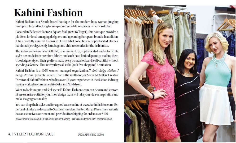 Seattle fashion bellevue shopping boutique fall holiday trend