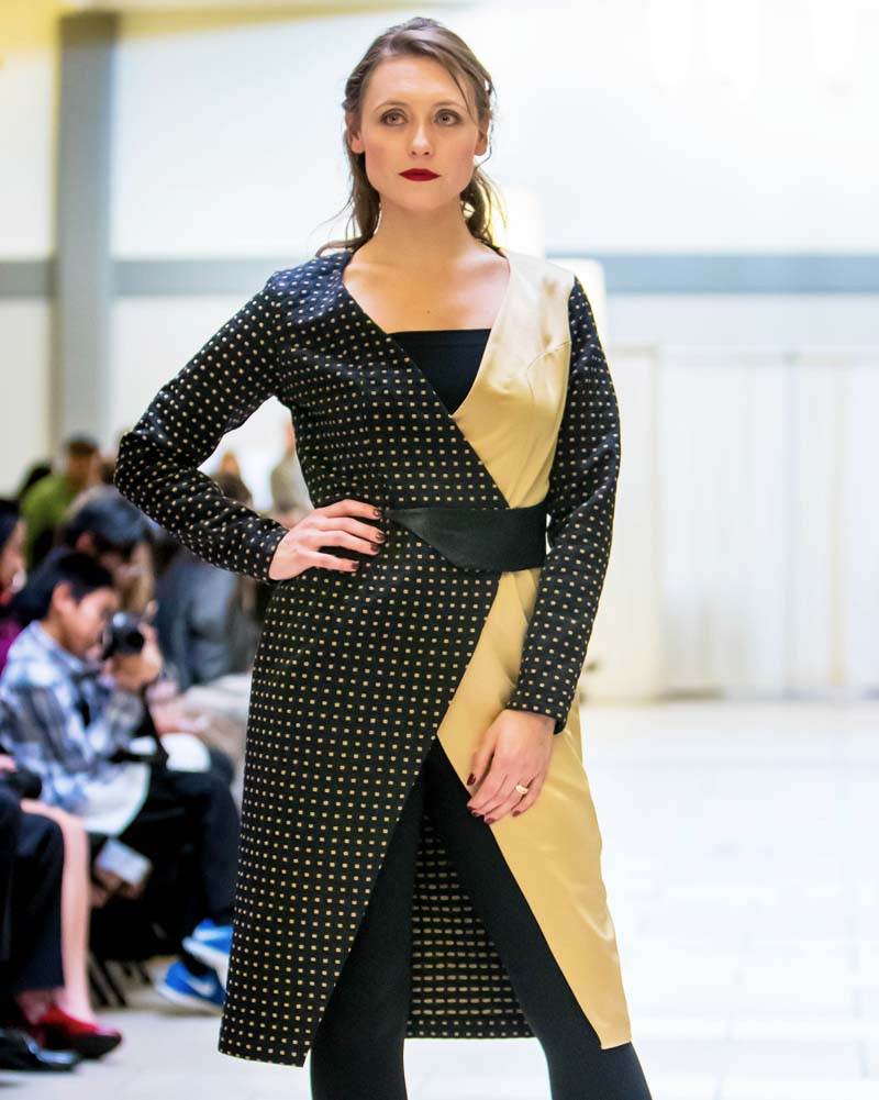 women's designer black gold jacket seattle fashion bellevue boutique