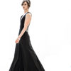 prom black silver long designer dress couture redcarpet bellevue seattle fashion boutique
