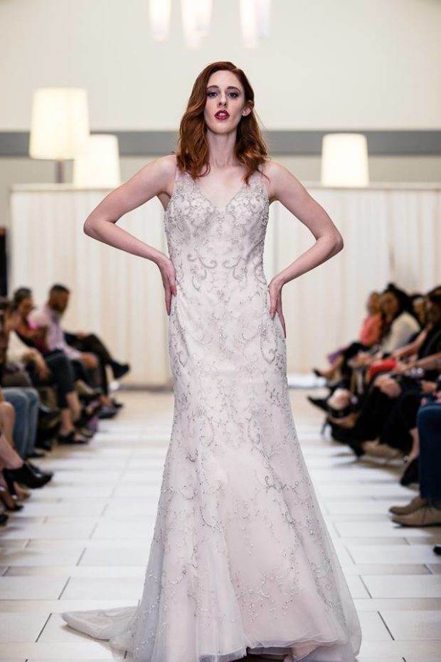 alfred angelo champagne beaded